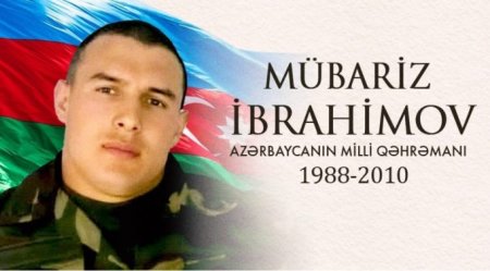 Milli Qəhrəman Mübariz İbrahimovun xatirəsi anılıb